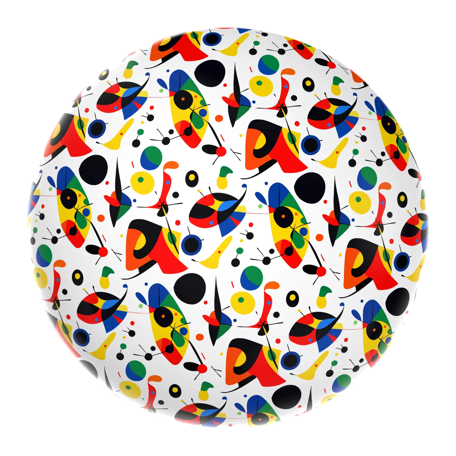 Mid-Century Modern Biomorphic Abstraction